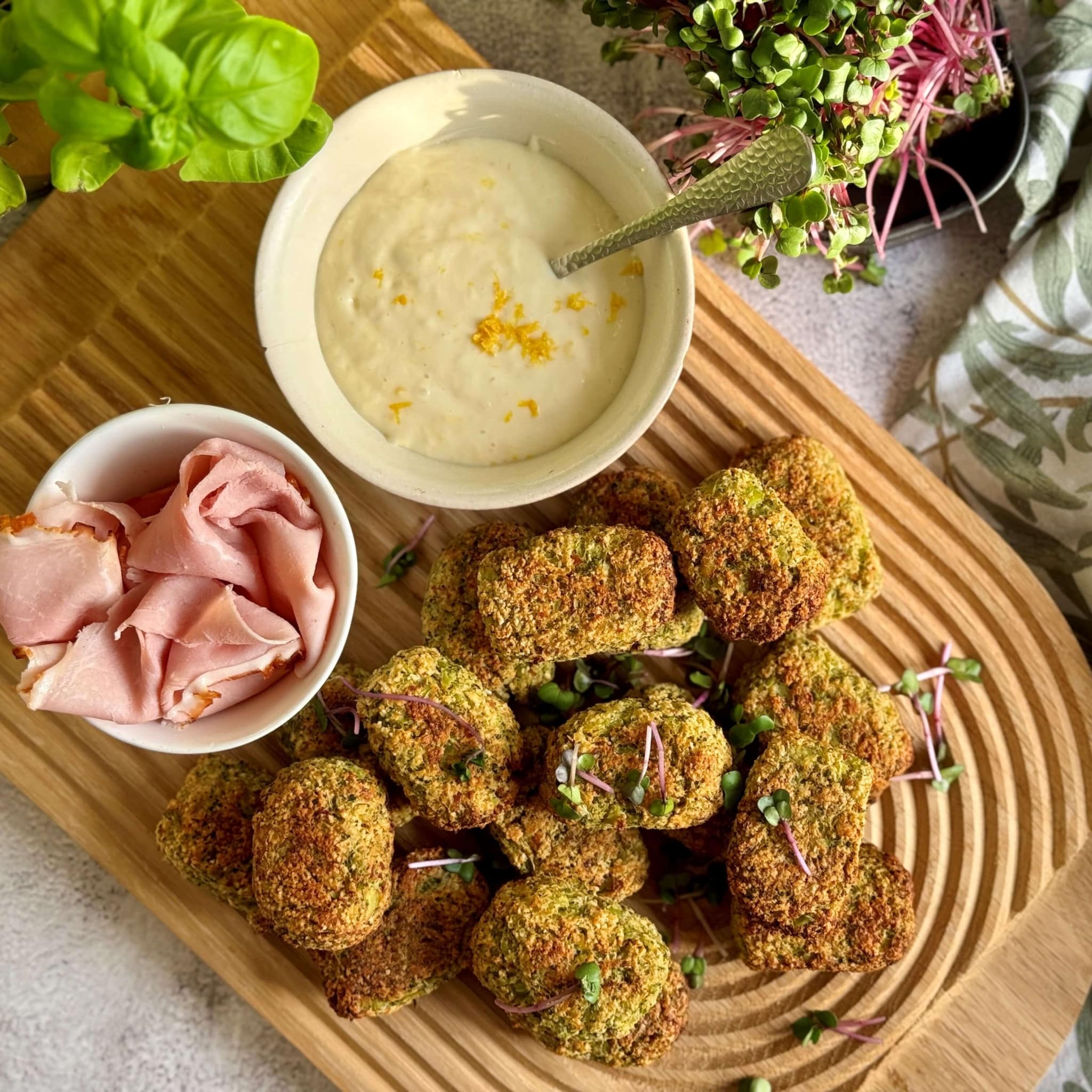 Brokkoli-Nuggets